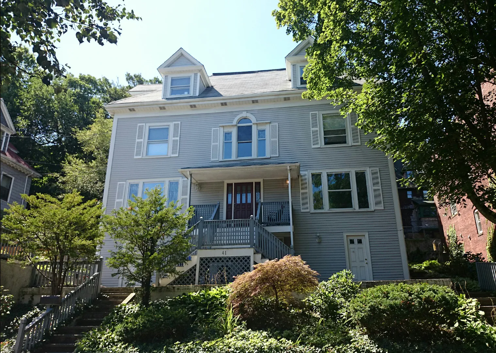 The house I grew up in. Brookline, Massachusetts
